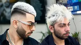 ‼️تعلم تدريج الشعر بالمختصر✅💣مع الستايل المبتكر🤩 جديد🆕باسرع واسهل الخطوات . مصطفى الرسام