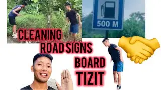 Mon district highway Cleaning Road signs Board #Tizit to Mon 🥰16 September 2025