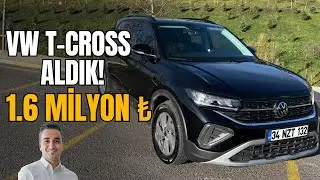 VW T-CROSS 1.0 TSI LIFE İNCELEMESİ | 1.6 MİLYONA SATIN ALDIK