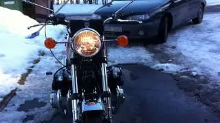 Starting up my Benelli 750 sei after winter