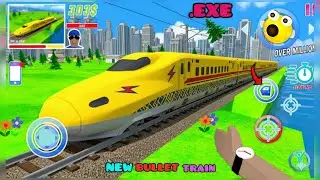 New Bullet Train in Dude Theft Wars🚆||Dude Theft Wars funny moments😂||@himengamer9677 