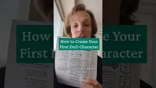 How to Create Your First DnD Character