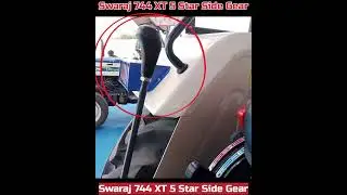 SWARAJ 744 XT 5 STAR SIDE SHIFTING GEARBOX 🔥🔥 #nishudaswal #kvbtracotar #lpatel #patelgaming #caa