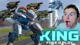 Очокочи становится ещё сильнее... Король меты F2P с дроном-быком — Running Over | War Robots