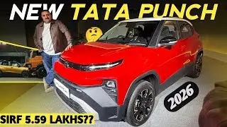 Tata Punch 🤛 2025 @5.59 lakhs | Base Variant Mein Hi Itna Sab Kuch? #tatapunch #punch #punch2026 