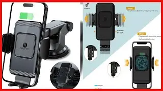 Effortless Wireless Charging and Secure Phone Holding for Your Car