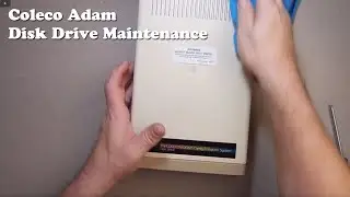 Coleco Adam Disk Drive Maintenance #FebruAdam