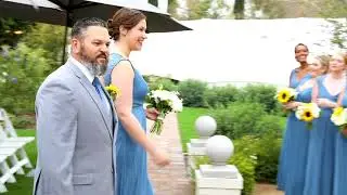 A Beautiful Garden Wedding Ceremony