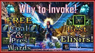 How to get FREE Coal Wards & the Best Elixirs! Why Invoking is SO Important! Mod 19 Neverwinter