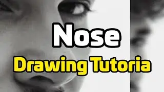 Complete Charcoal Nose Drawing Tutorial | From Zero to Mastery
