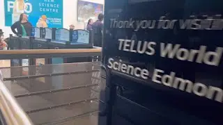 TELUs WORLD OF SCIENCE | EDMONTON #telusworldofscience  #viraltelusworld #scienceworld #canada
