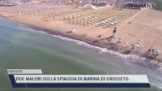 2021-06-26 GROSSETO - DUE MALORI SULLA SPIAGGIA DI MARINA DI GROSSETO