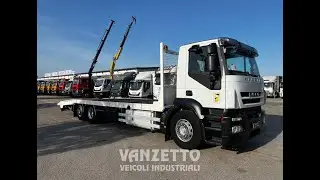 IVECO 260S36 CARRELLONE/PIANALE 3 ASSI 6X2 per trasporto auto, veicoli commerciali, agricoli ecc