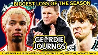 We simply CAN'T AGREE with this reaction to NUFC's 4-1 loss at Liverpool
