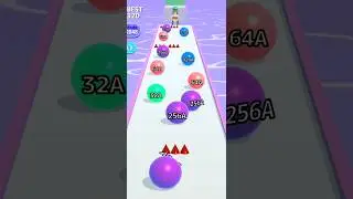 Ball Run 2048 #gameplay #rungame #ballgame #ballrun2048