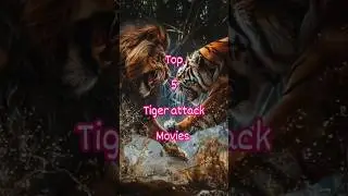 top 5 tiger attack movie #tiger #hollywood #shorts