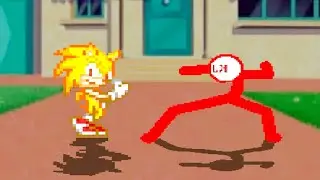 TEAM  SONIC GOLD   &   KJ   BATTLES  WITH  MUGENS  IN  SURVIVAL MODE