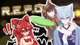 【R.E.P.O】羽主播被上好美盤嚇到飛起？！🎮官方精華🎮