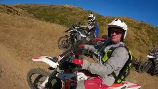 Mr Tom's first proper off road trip.