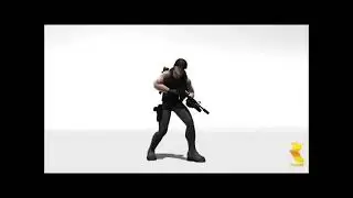 Perfect Dark Core Guard Walking