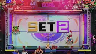 Windjammers 2 Beta - Ranked - Sophie De Lys vs. Loris Biaggi