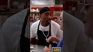 2pac  as a fast food  employee  #ai #shorts #sora