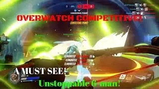 EPIC Overwatch COMPETITIVE Full Party PUBSTOMPING!
