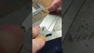 Test fit liner lock for folding knife. #knife #handmade #foldingknife