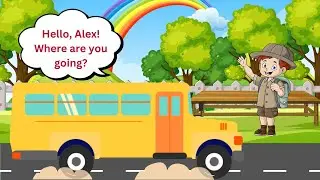 Fun Kids Story & Songs | Twinkle Twinkle and Happy Bus Ride!