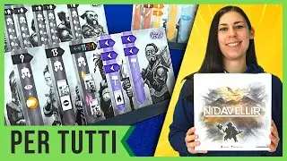 NIDAVELLIR e THINGVELLIR - Gioco da Tavolo di Set Collection e Aste Segrete - Tutorial 156