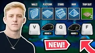 Tfue's NEW Fortnite Keybinds (DOUBLE EDIT KEY + BUILDING BINDS)