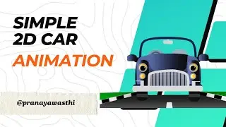 BEST CAR ANIMATION | 2D | PRANAY AWASTHI #animation #aftereffects #photoshop