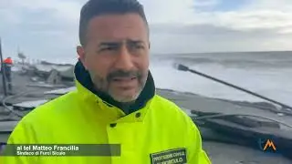 Ciclone Harry devasta la costa ionica, il sindaco di Furci Siculo: “Situazione apocalittica”