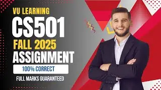 CS501 Assignment #1 Solution Fall 2025 | 100% Correct & Easy Explanation
