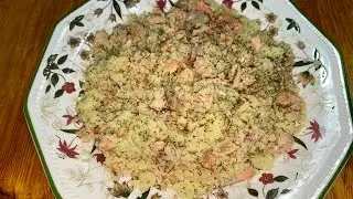 Cous cous con salmón🐟 // Cus cus con salmón🐟