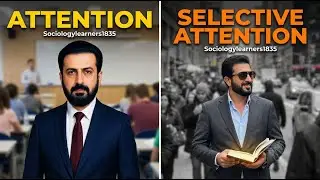 Attention and selective Attention | Psychology 