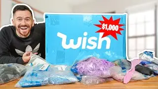 В этом видео с распаковкой загадочной коробки Wish стоимостью 1000 долларов есть ВСЁ!!