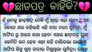 ଛାଡପତ୍ର ଓଡିଆ love story | ଛାଡପତ୍ର | ଛାଡପତ୍ର ଓଡିଆ story #emotionalstory #lovestoryinodia