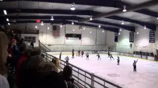 Hanover vs Diman Voke Hockey game played on 2/28/15