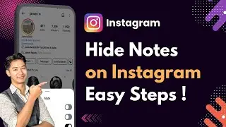 How To Hide Notes On Instagram !
