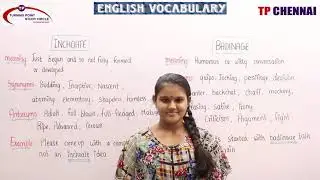 DAILY ENGLISH VOCABULARY   ||  DAY- 136 || 03/09/20