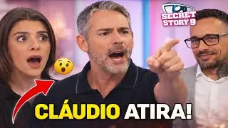 Cl&aacute;udio Ramos responde a Bruna e gera momento tenso no &lsquo;Dois &agrave;s 10&rsquo; | Secret Story 9
