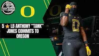 5 ⭐️ TANK Jones SHOCKED Fans with Oregon Ducks Commitment 🤯