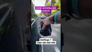 How I do rolling shots || New Styles Pose For car || #shorts  #short