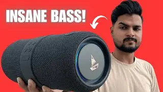 BoAt Stone 1200 Bluetooth Speaker 🔥 | Unboxing and review | 14W Sound, RGB Lights, IPX7 Water shield