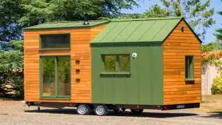 Gorgeous Beautiful His Full Time Tiny House with a Home Office | Tiny House Concepts