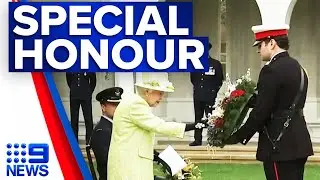 The Queen honours Royal Australian Air Force | 9 News Australia