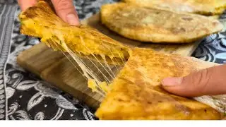 Délicieuse quesadillas végétarienne au pomme de terre,de fromage,recipe facile
