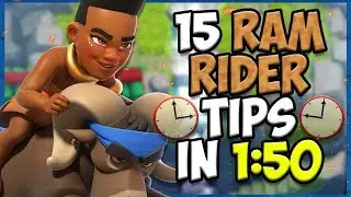 15 QUICK Tips About: Ram Rider🐏 - Clash Royale