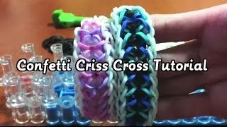 Confetti Criss Cross Tutorial